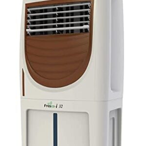 Havells Fresco-i 32 Litres Personal Air Cooler; Electronic panel with Remote; Odour Free Honeycomb Pad; Ice Chamber, Auto Drain; Humidity Control and Powerful Air Delivery
